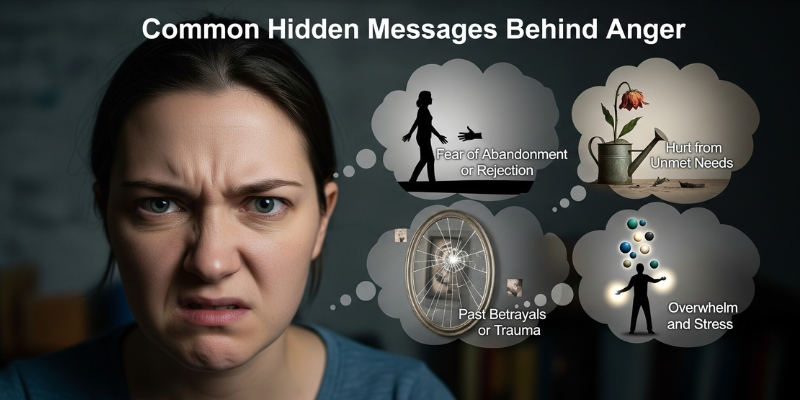 Common Hidden Messages Behind Anger