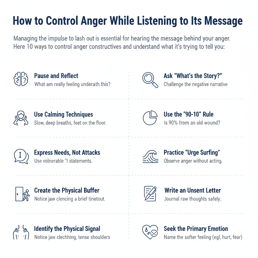 ways to control anger