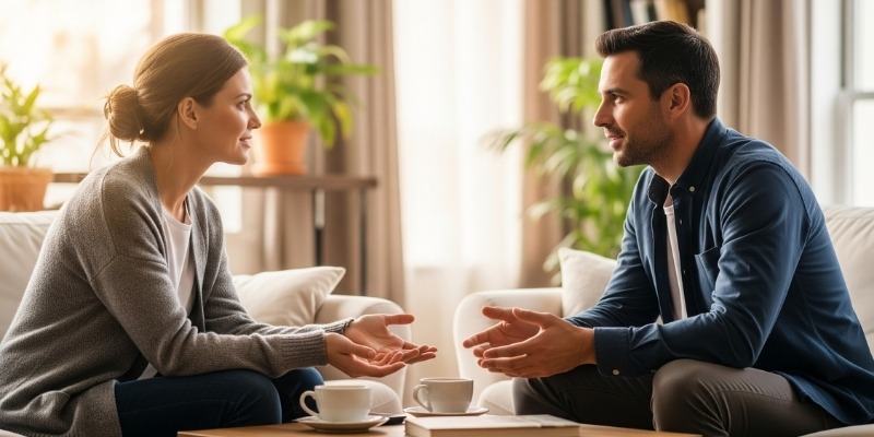 The Role of Healthy Communication in Fair Compromise