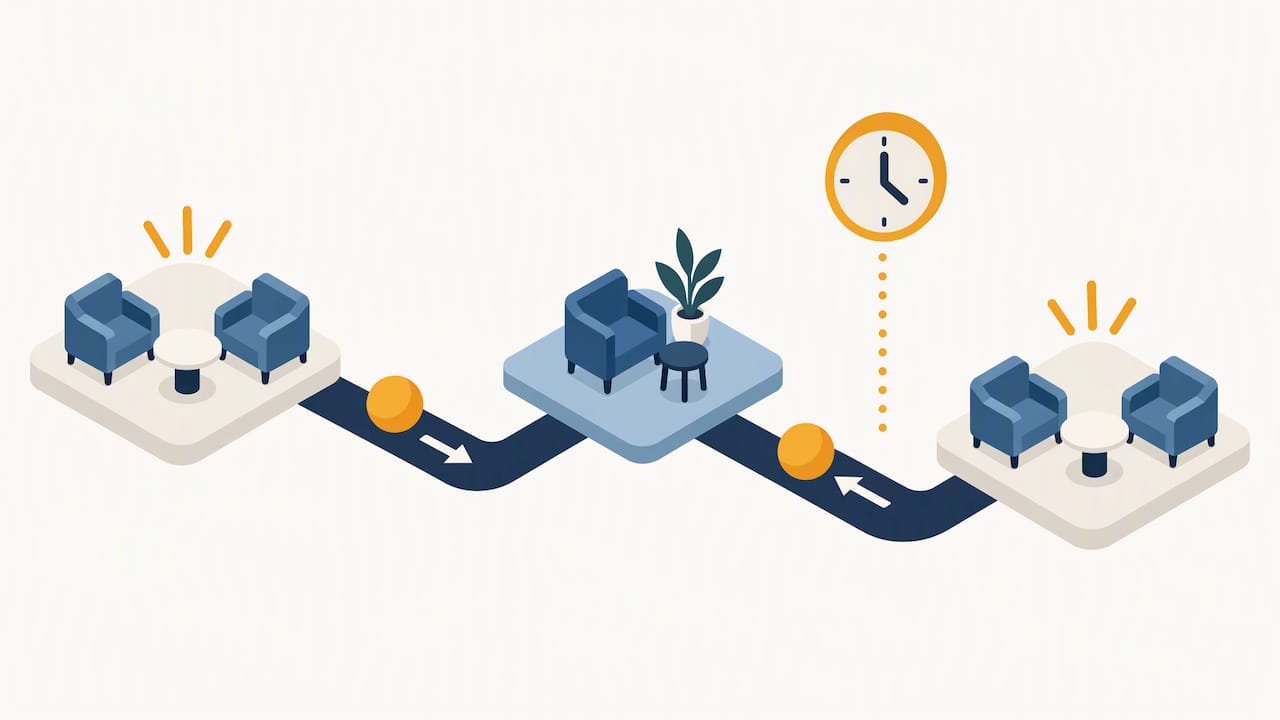 Three-stage negotiated time-out process